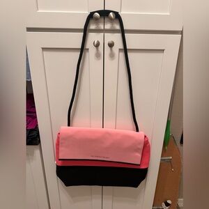 Victoria’s Secret light and dark pink thermal cooler